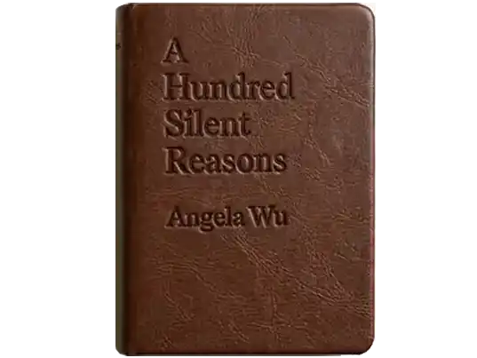 Luxury book with genuine leather cover binding